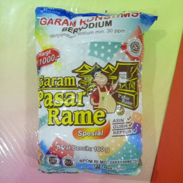 

Garam pasar rame 100g