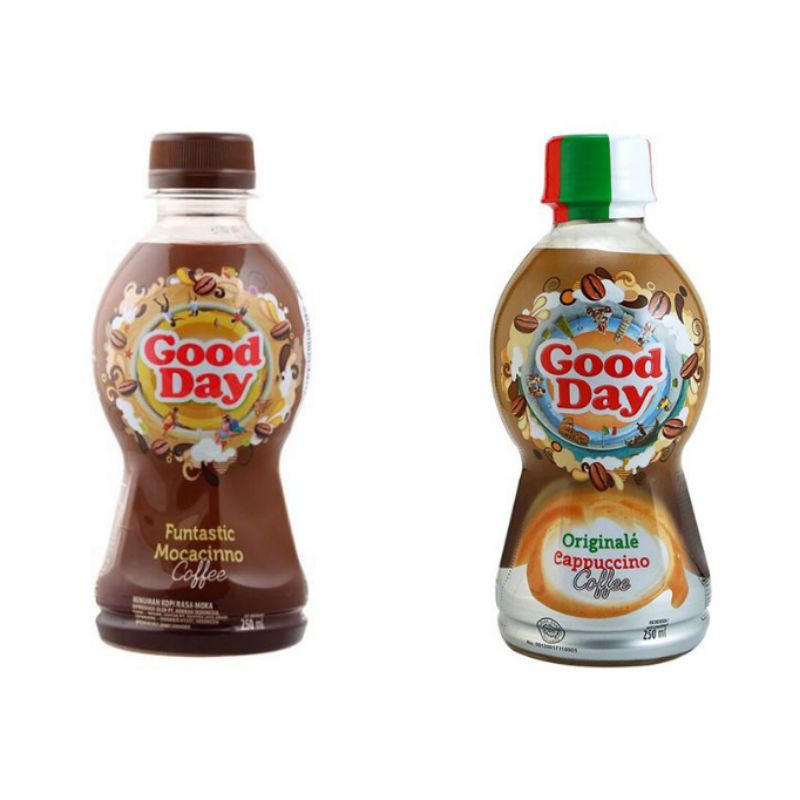 

Good Day Funtastic Moccacino - Original Capucino Botol 250ml Goodday