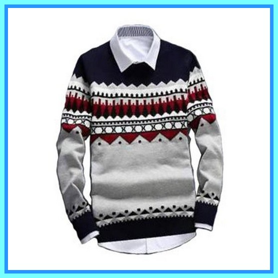 Sweater Rajut Tebal Atasan Import Pria Dewasa Keren Lengan Panjang Cowok Distro Sweater Pria Rajut N