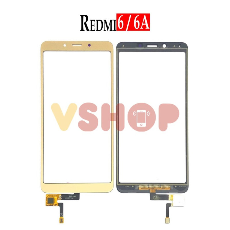 Kaca TouchScreen TS Layar Sentuh Gorilla Glass Kaca Depan LCD Xiaomi Redmi 6 Redmi 6A