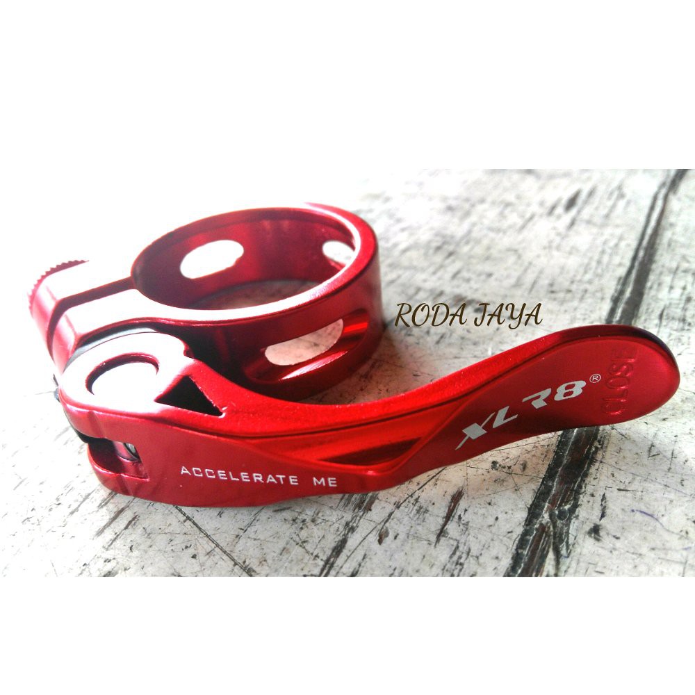 Seatclamp XLR8 34.9 Merah Alloy