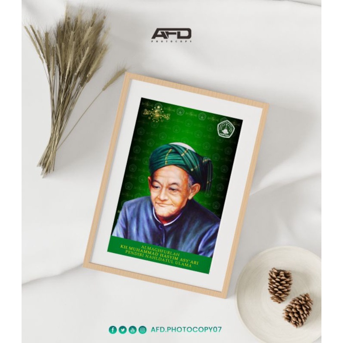 

POSTER MBAH HASYIM | A3 BERLAMINASI DOFF | MURAH MERIAH
