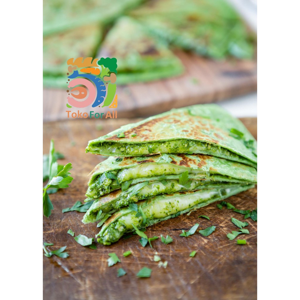 

FROZEN Flour Tortilla (cilantro) - 8in - 10pcs / pack