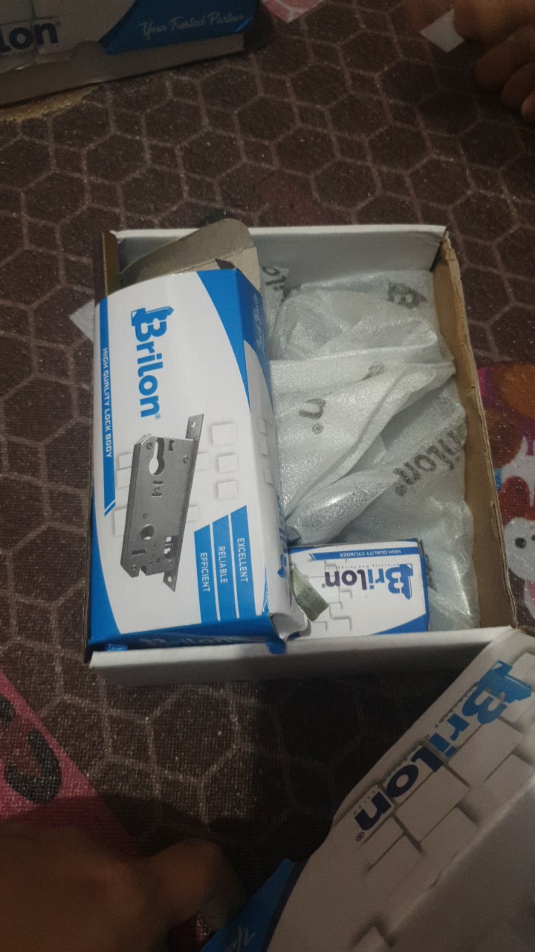 Kunci Pintu Kecil Brilon 5015 / Handle Kecil Komplit / Kunci Kecil Komplit / Kunci Kecil Fullset
