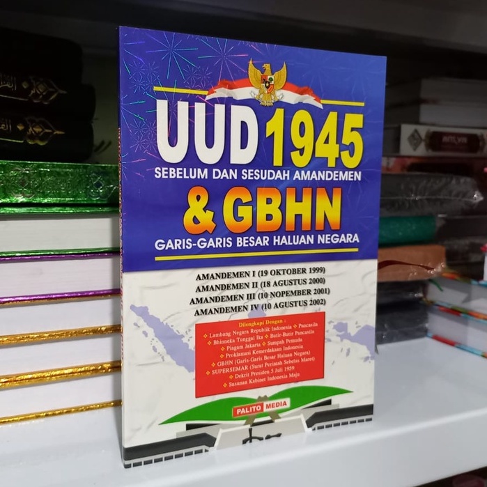 UUD 1945 DAN GBHN (UKURAN BESAR A5)