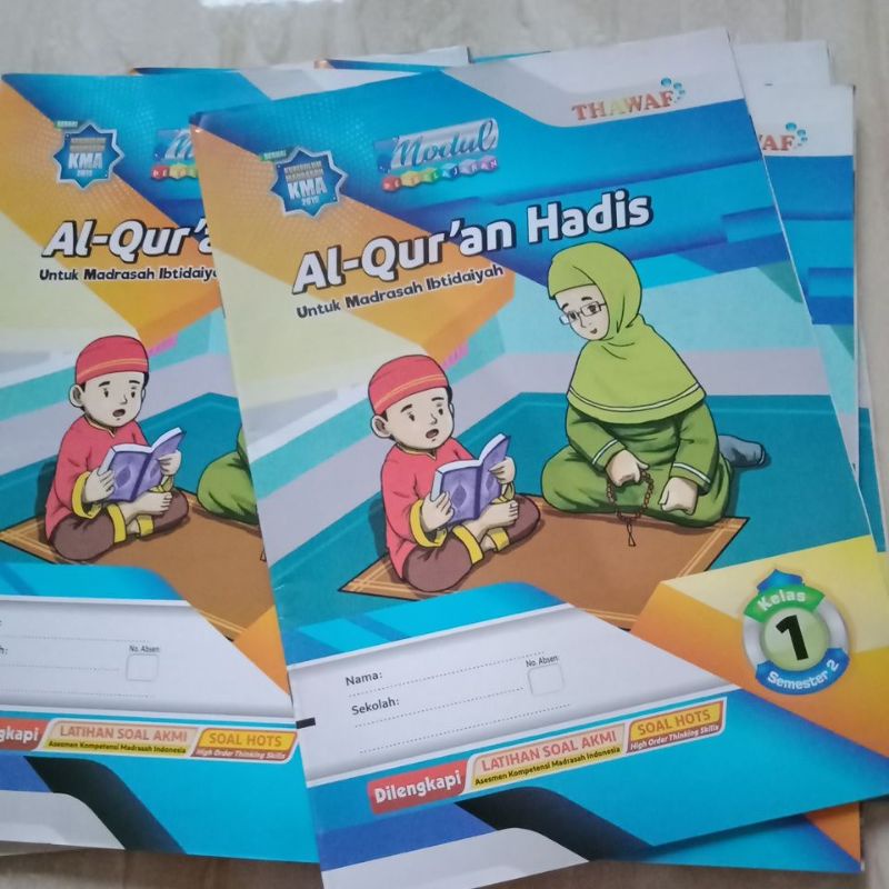 

LKS Al-Qur'an hadis kelas 1 MI semester 2