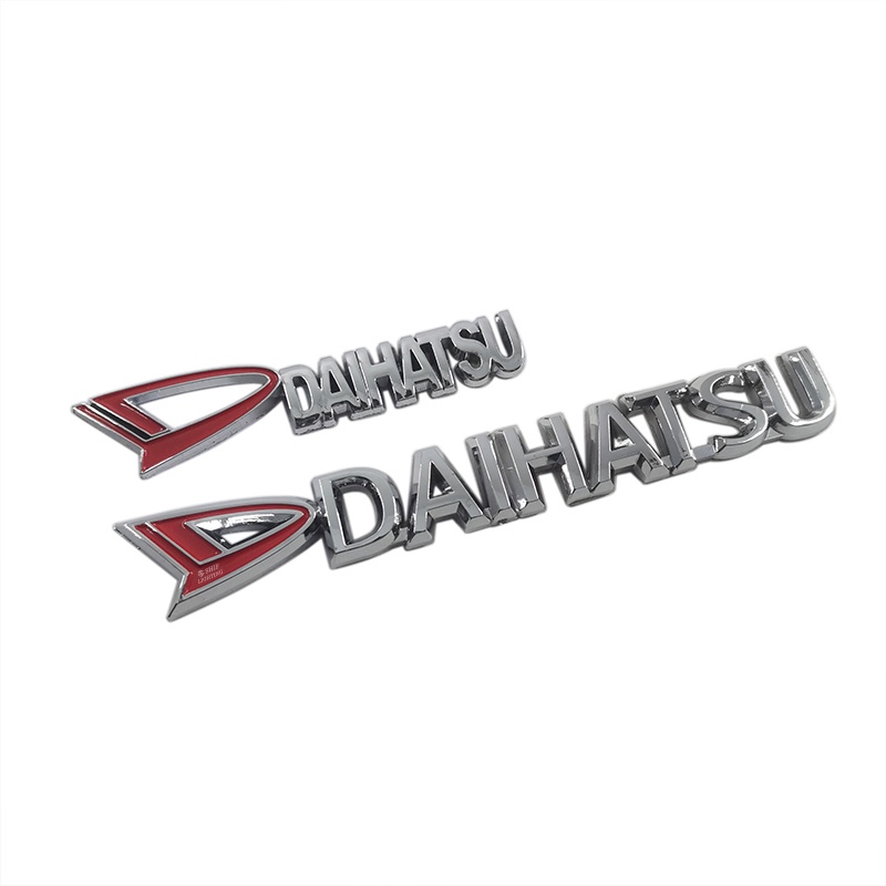 1pc Stiker Emblem Logo Daihatsu Bahan Abs Untuk Dekorasi Mobil