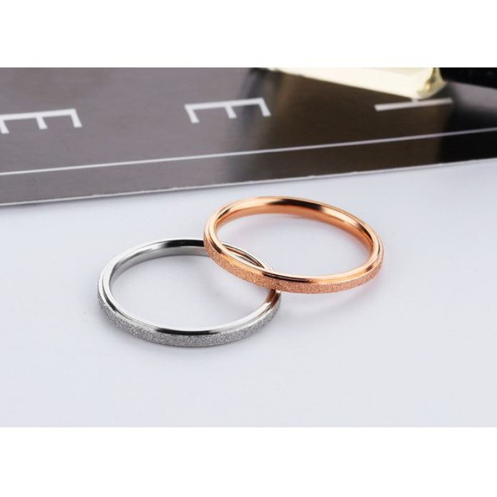 Cincin Titanium Mini Korea Wanita simple elegant fashion CK041 cocok untuk pesta formal dan hadiah