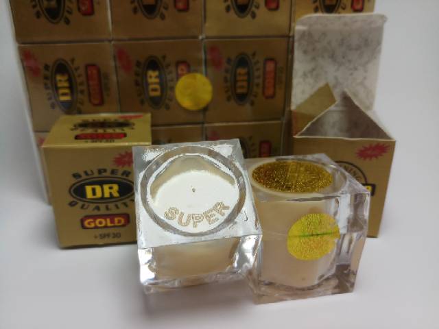 [12 pcs] CREAM DOKTER GOLD SUPER WHITENING LUSINAN