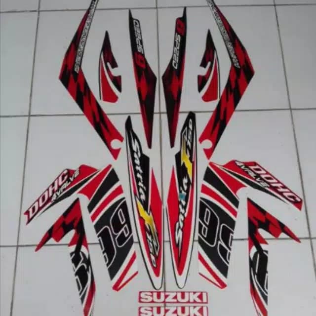 Striping satria fu 2013