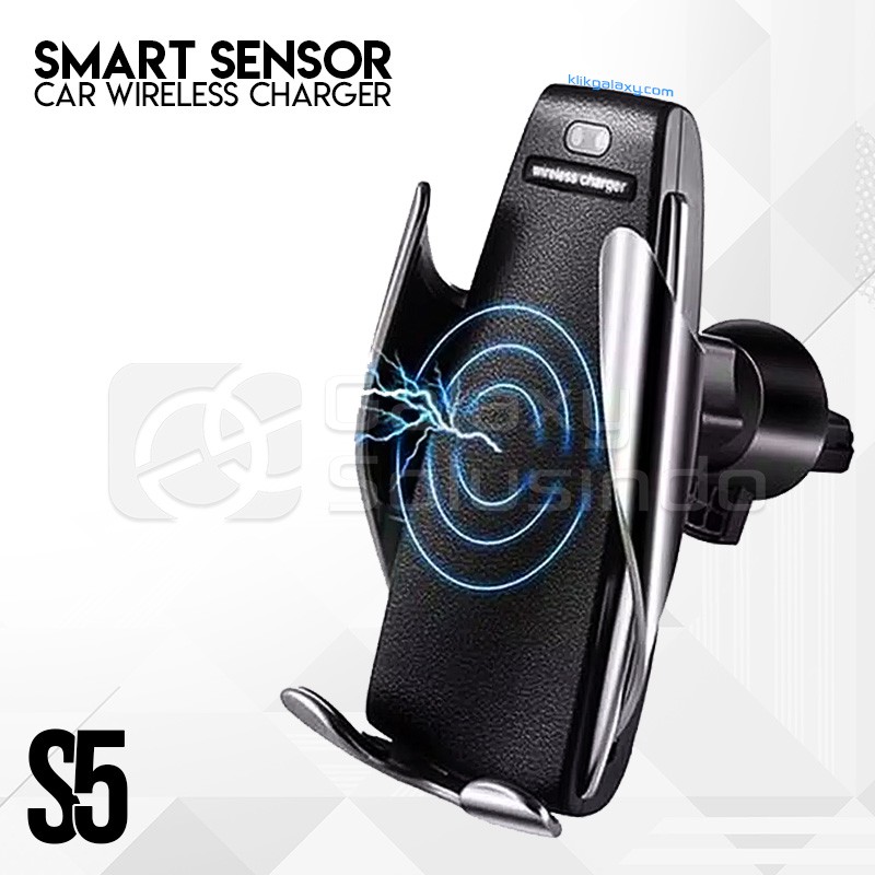 Car Holder Wireless Fast Charging Auto Open Magic Smart Sensor S5