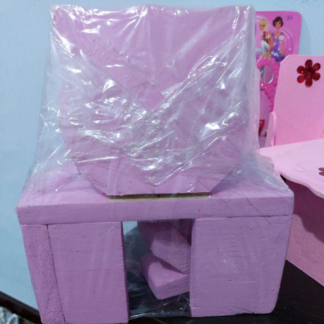 cermin kaca mainan  barbie  bahan kayuk Shopee  Indonesia