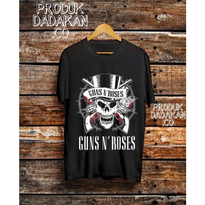 KAOS GNR / KAOS GUNS N ROSES / KAOS OVERSIZE PRIA / KAOS WANITA / BAJU GNR / BAJU GUNS N ROSES / KAO