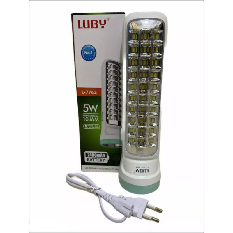 COD✅Senter Emergency Led Super Terang Luby L-7762