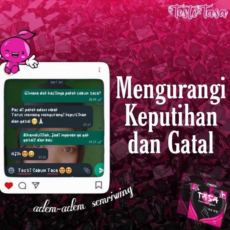 Bundara.id Ko-376 Sabun pembersih Korean soap BPOM merapatkan miss v &amp; Mengatasi keputihan