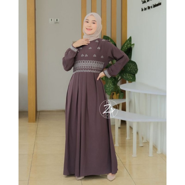 Zoya dress by ZR ORI 100%☑️