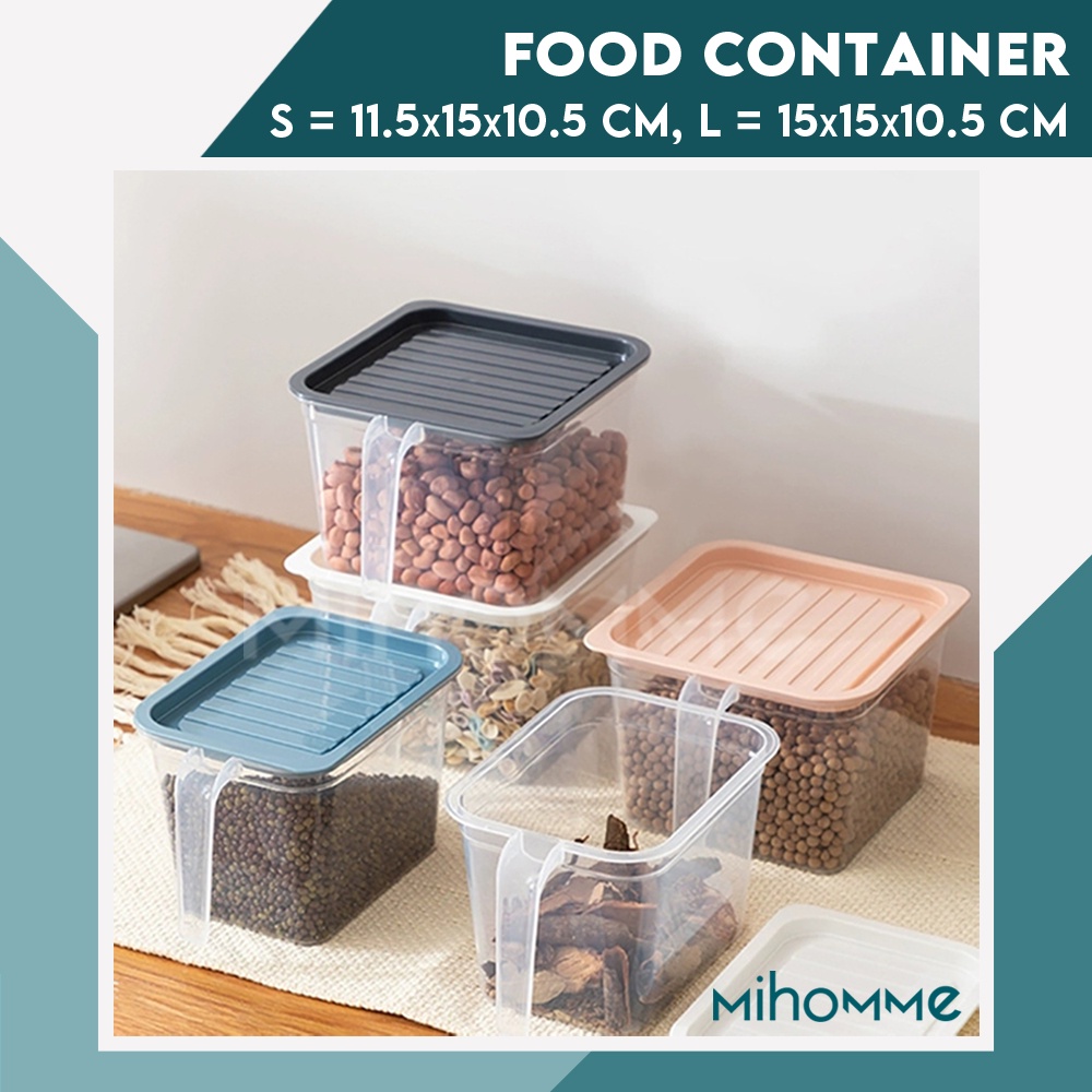 Kotak Toples Penyimpanan Makanan Food Container Plastik Storage Box Serbaguna