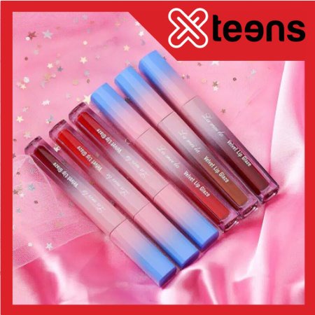 LAMEILA SILKY GLASS VELVET LIP GLAZE / LAMEILA LIPSTICK CAIR PELEMBAB BIBIR TAHAN AIR DAN LAMA/LIP GLOSS REMAJA