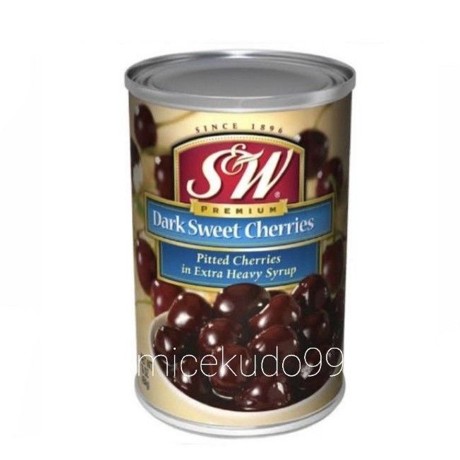 

DARK SWEET CHERRIES S&W / PITTED CHERRY / BUAH CERI HITAM