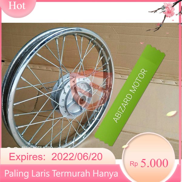 TERMURAH velg jari jari standar astrea grand-legenda-honda prima original bagian belakang