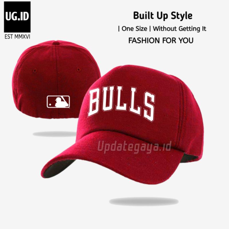 Topi BULLS Built Up Baseball | Topi Pria