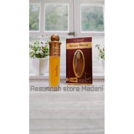 Al nuaim PARFUME Brown Mirage 6ml white oud oud bukiyah oud Aroma oud Parfum India parfum impor long