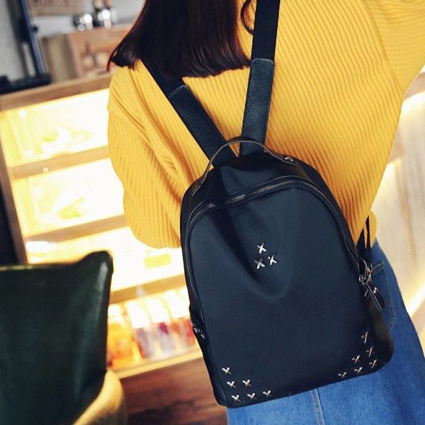 Tas Ransel Wanita Tas Cewek Import Fashion Korea Tas Punggung Kerja Sekolah Jalan Jalan Backpack Women Nilon Polyester Azgalery T243