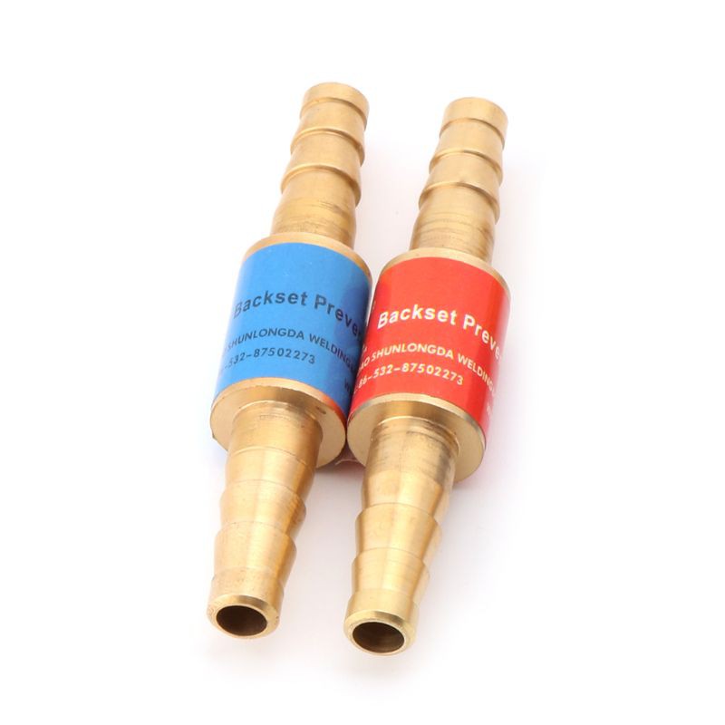 2Pcs/Set Flashback Arrestor Pengaman Tabung Gas Acetylene/Propane/Oxygen