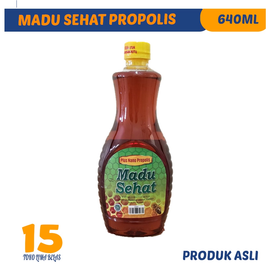 

Madu Sehat plus Nano Propolis 640ml by Klinik Sehat