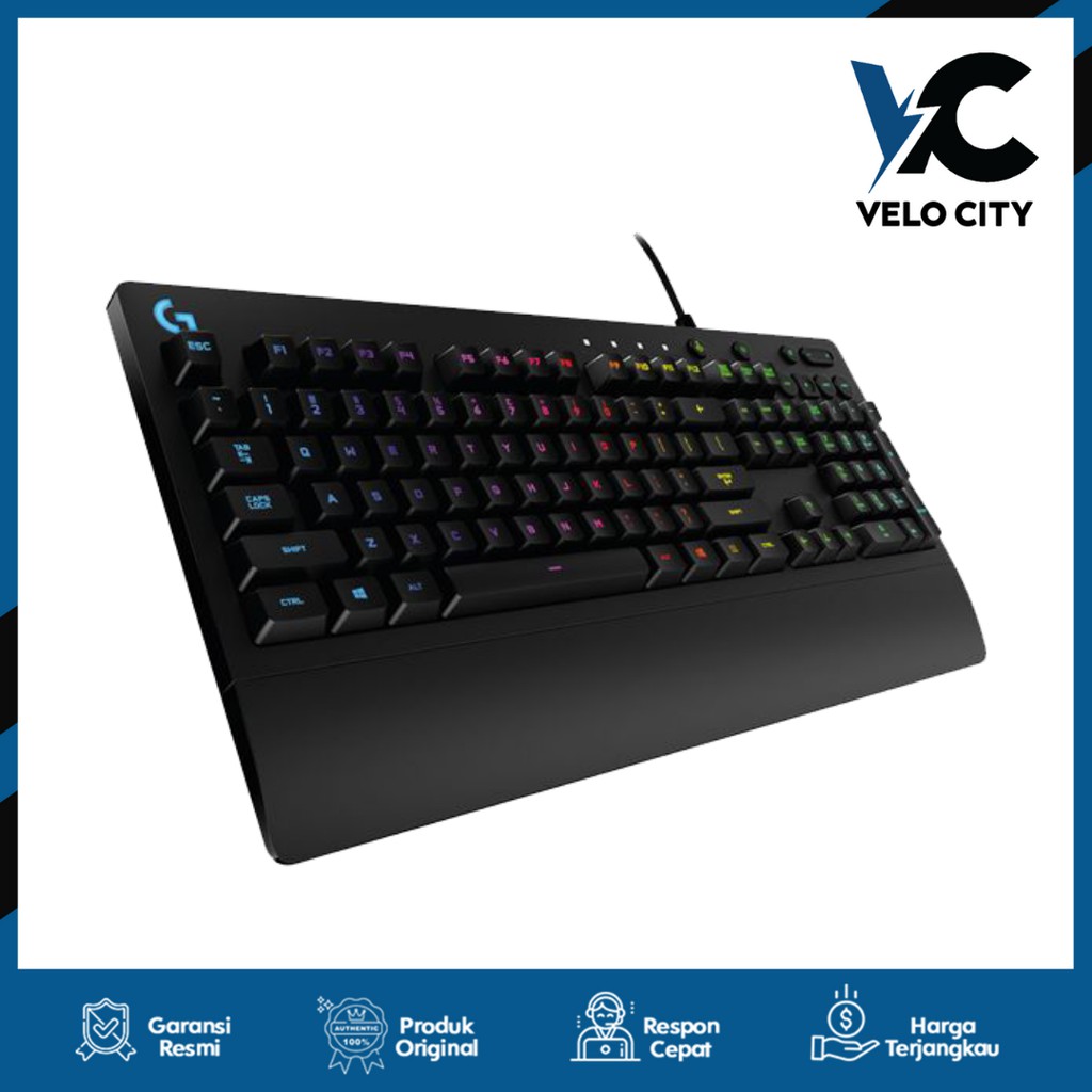 Logitech G213 Prodigy RGB Gaming Keyboard Original Garansi Resmi 2 Tahun