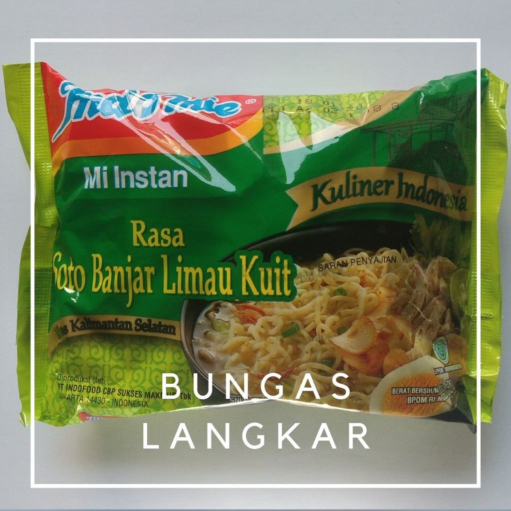 Jual Mie Instan Indomie Soto Banjar Limau Kuit Khas Banjarmasin ...