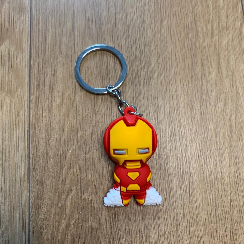 GANTUNGAN KUNCI SUPER HERO MARVEL SOUVENIR LUCU UNIK IMPORT TERMURAH GANTUNGAN HANDPHONE READY COD