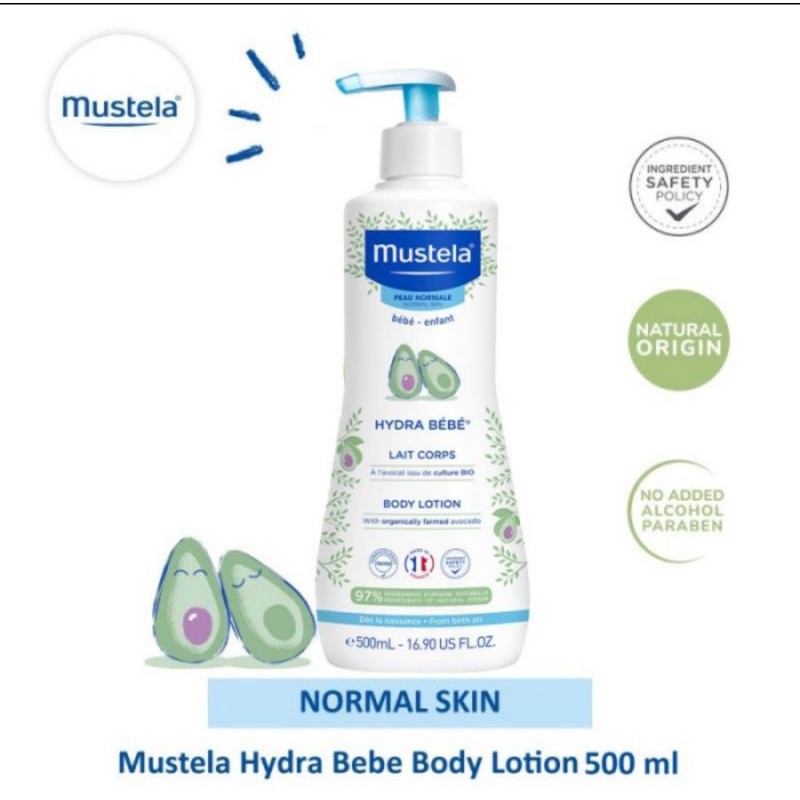 MUSTELA HYDRA BEBE BODY LOTION 500ml