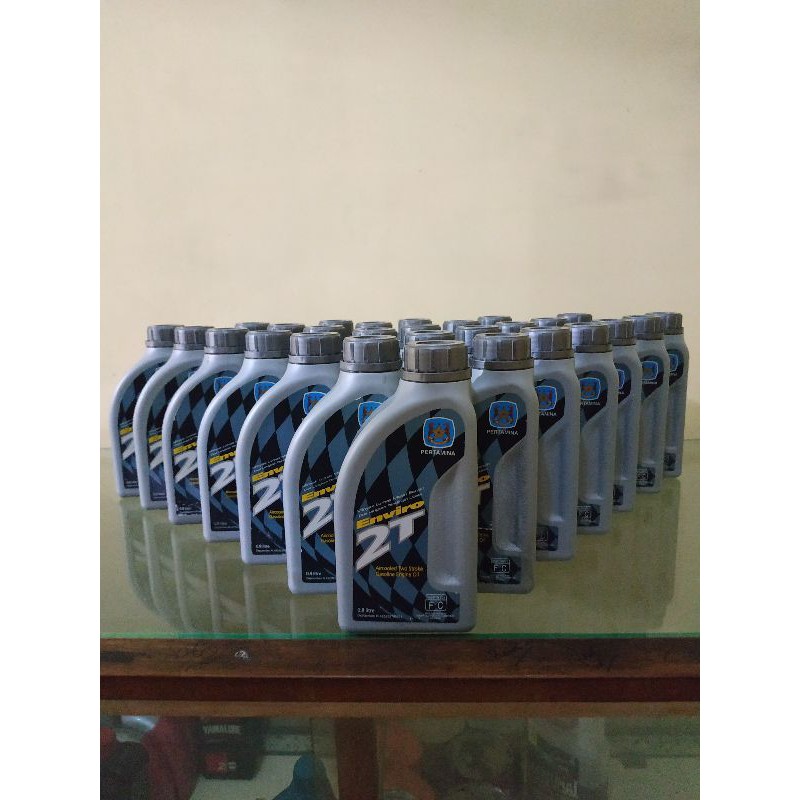 Oli samping enviro 2t logo kuda laut , oli samping jadul lawas