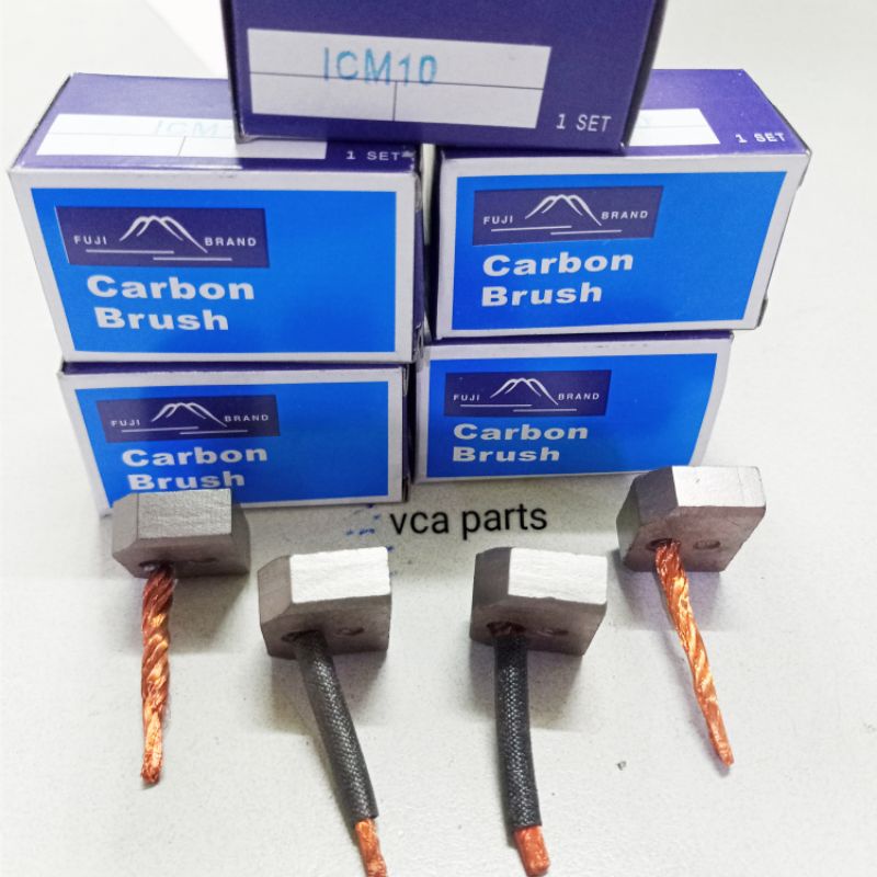 CARBON BRUSH/ COOL STARTER ICM 10. HINO JUMBO/NISSAN BTX/NISSAN CK 12.