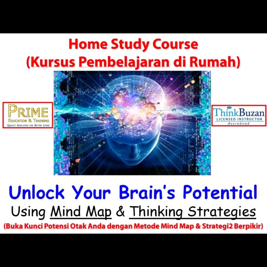 Jual Unlock Your Brain Potential Using Mind Map & Thinking Strategies ...