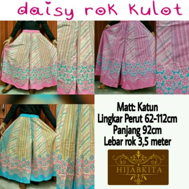 Daisy rok kulot batik