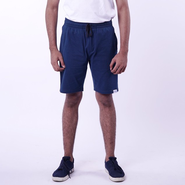 GTEE SHORTPANT TERRY MEN DENIM/NAVY
