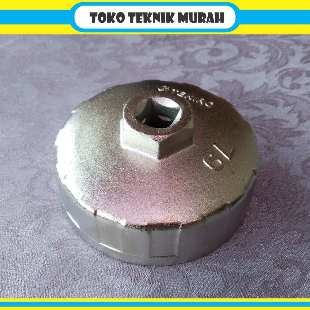 Kunci Filter Oli 79 mm TEKIRO Alat Pembuka / Pelepas Filter Oli