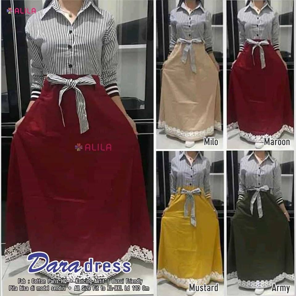 (26,4) DARA DRESS BY ALILA