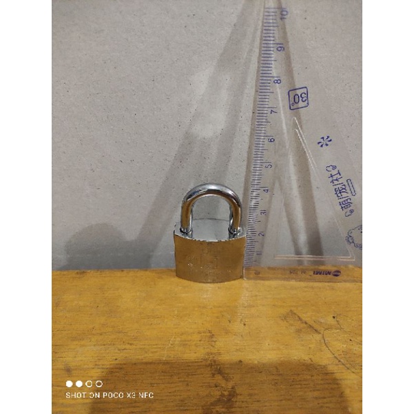 gembok koper / gembok rantai /gembok cakram /gembok pagar oliq 30mm dan 40mm