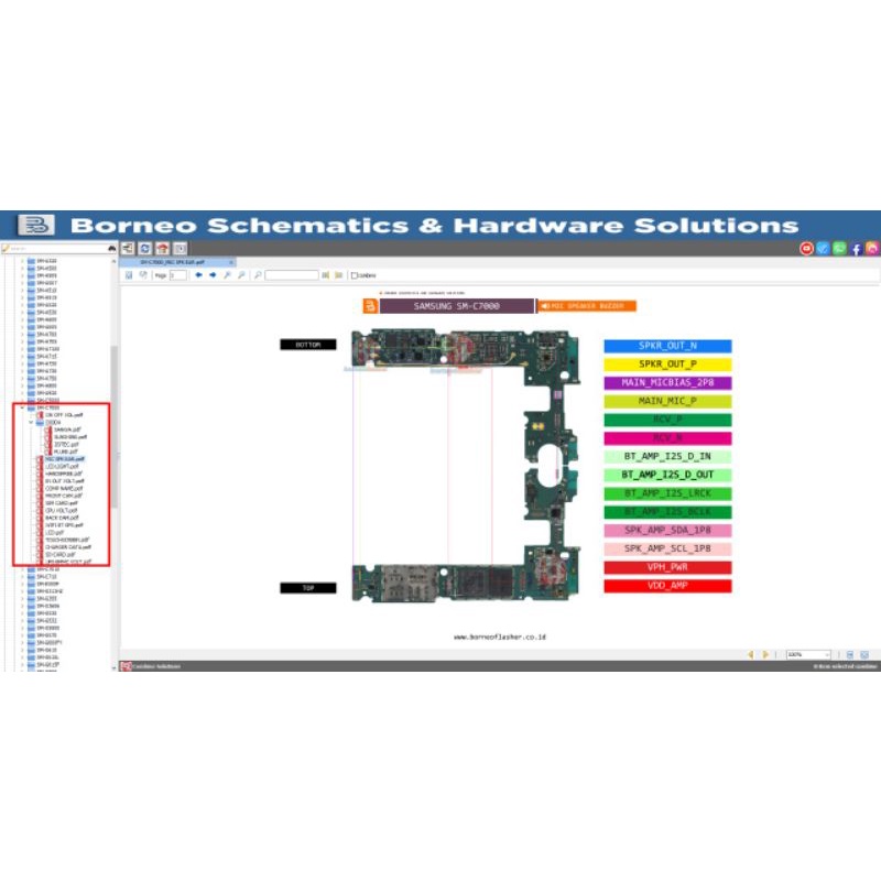 Schematic Borneo Single New Activation 12 Bulan