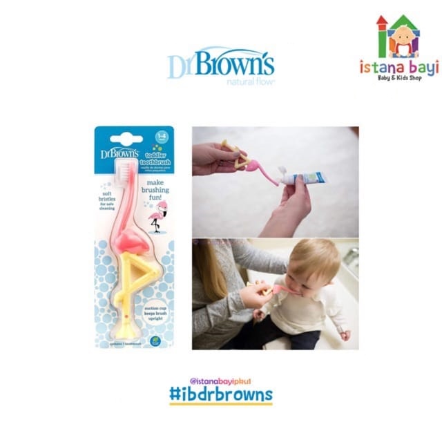 Dr.Brown’s sikat gigi / Dr.Brown's Toothbrush /Sikat Gigi Bayi HG059