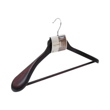 INFORMA Gantungan Jaket Kayu/Hanger Jaket/Kapstok Jaket