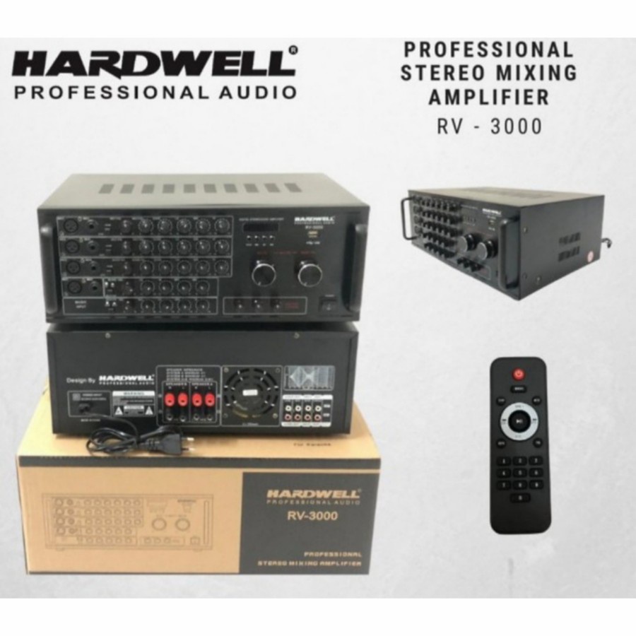 Ampli Hardwell RV 3000 / RV-3000 / RV3000 Original