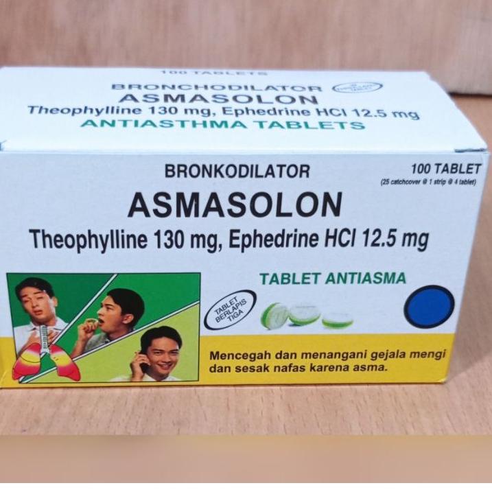 New - Asmasolon 1 box isi 25 strip