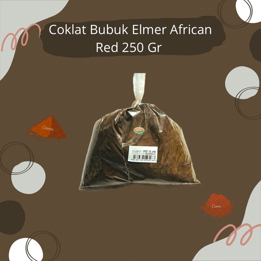 

Coklat Bubuk Elmer African Red 250g