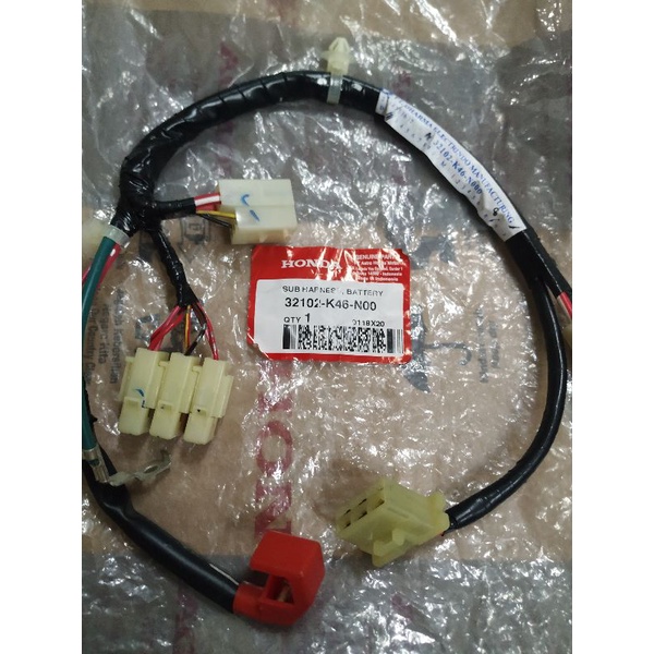 KABEL BODY BAGIAN AKI VARIO 110 INJEKSI,VARIO 110LED F1 ASLI AHM100%