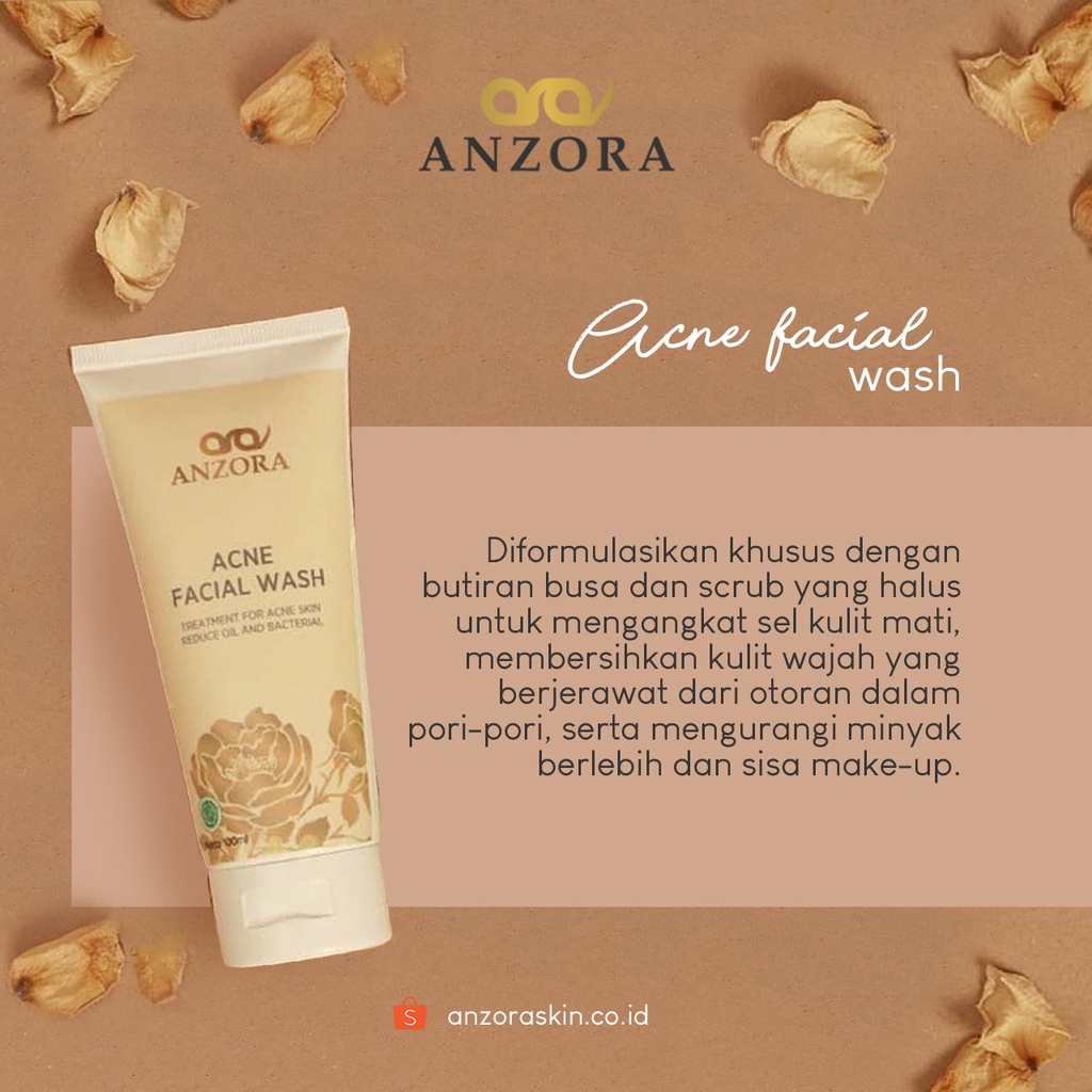 facialwash paketan glow &amp; acne