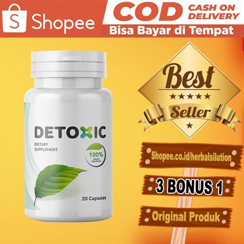 DETOXIC ORIGINAL - OBAT UNTUK MENGHILANGKAN PARASIT - OBAT DETOXIC ASLI 100% HALAL